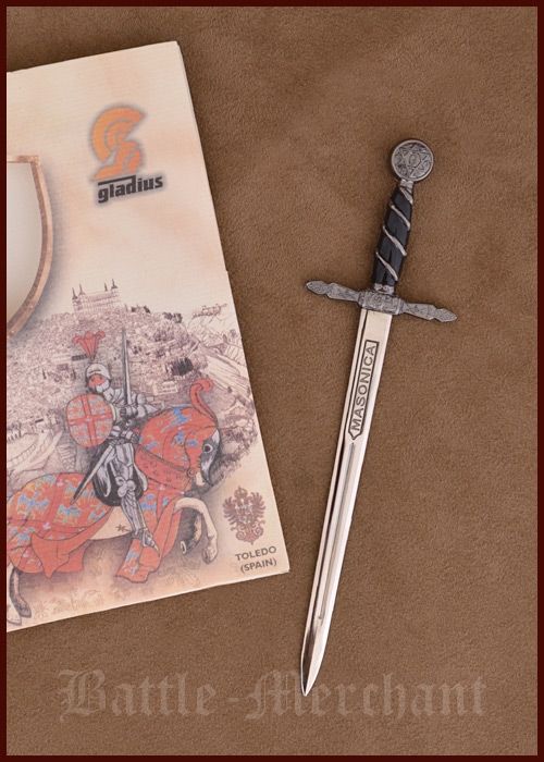 foto Miniature Sword of the Templar Knights, Letter opene